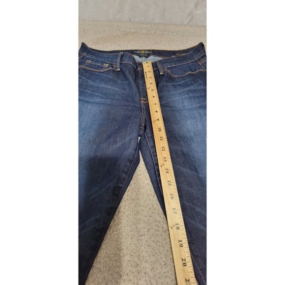 Lucky Brand Womens Blue Denim Sofia Boot Jeans Mid Rise Dark Wash Size 16/33 - Picture 9 of 12